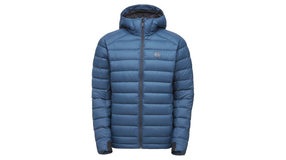 Black Diamond Cold Forge Hooded Insulated Jacket - Mens, Midnight, Medium, APC4L5407MED1