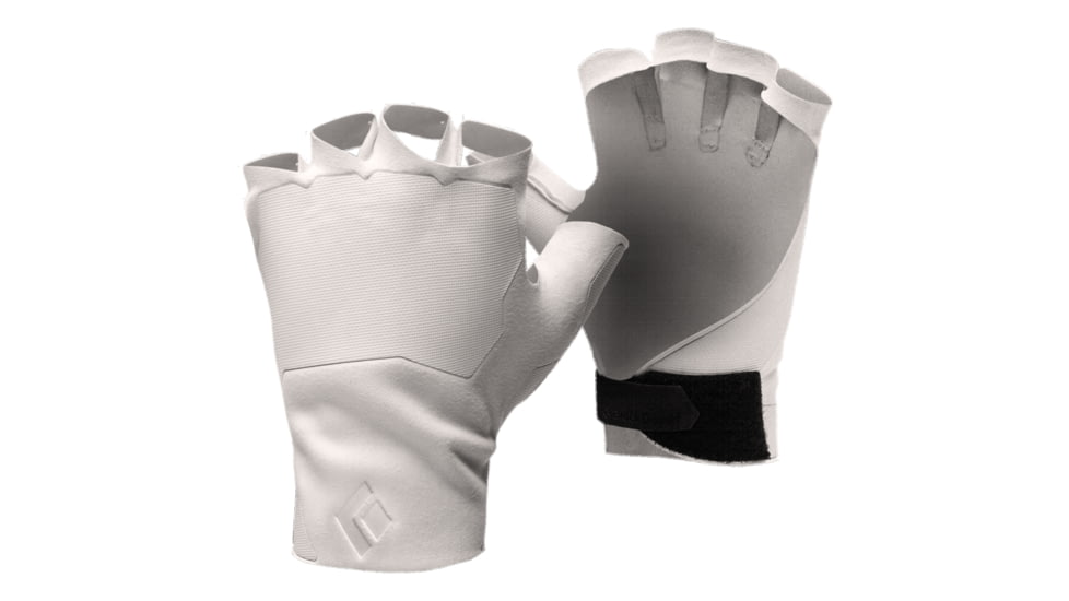 Black Diamond Crack Gloves, White, Extra Small, BD8018691006XS-1