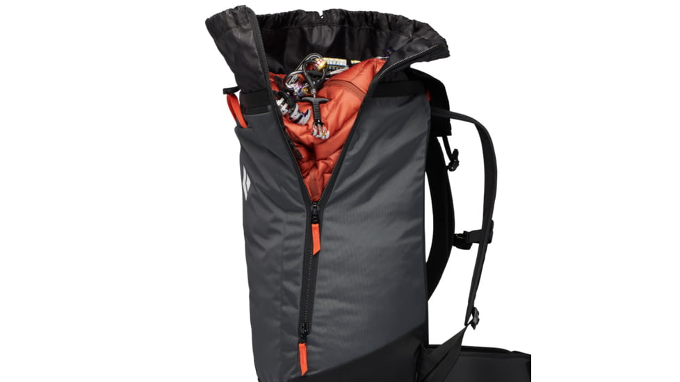 Black Diamond Crag 40 Backpack, Carbon, Small Medium, BD6812620003S-M1