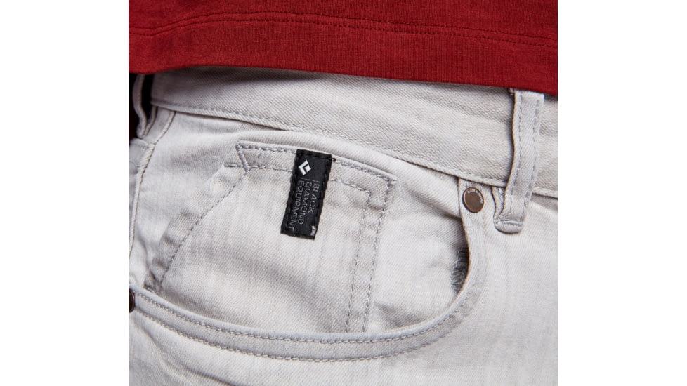 Black Diamond Crag Denim Pants - Mens, Chalk, 38 x 34, AP75000240363841