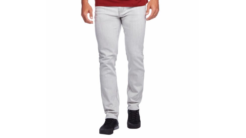 Black Diamond Crag Denim Pants - Mens, Chalk, 38 x 34, AP75000240363841