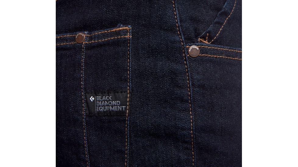 Black Diamond Crag Denim Pants - Mens, Rinse, 30 x 30, AP75000240383001