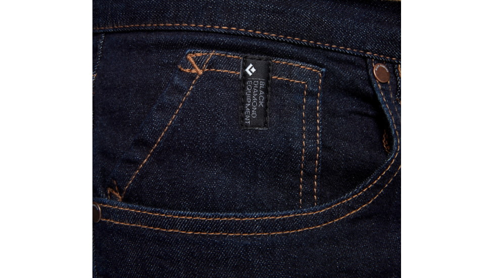 Black Diamond Crag Denim Pants - Mens, Rinse, 30 x 30, AP75000240383001
