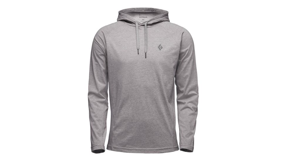 Black Diamond Crag Hoodie - Men, Ash, Extra Large, AP7520001002XLG1