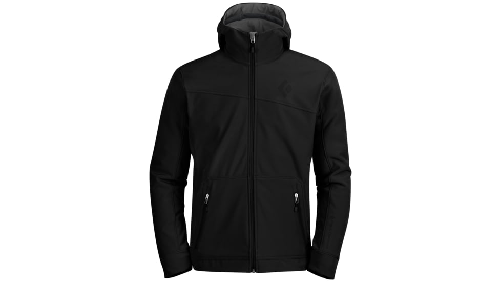 Black Diamond Crag Hoody - Men's-Black-Small