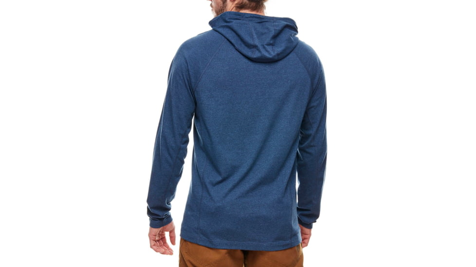 Black Diamond Crag Mens Hoodies, Blue Steel, Small, APCR54433SML1