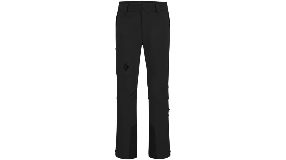 Black Diamond Dawn Patrol LT Touring Pants - Mens-Smoke-Regular Inseam-Large