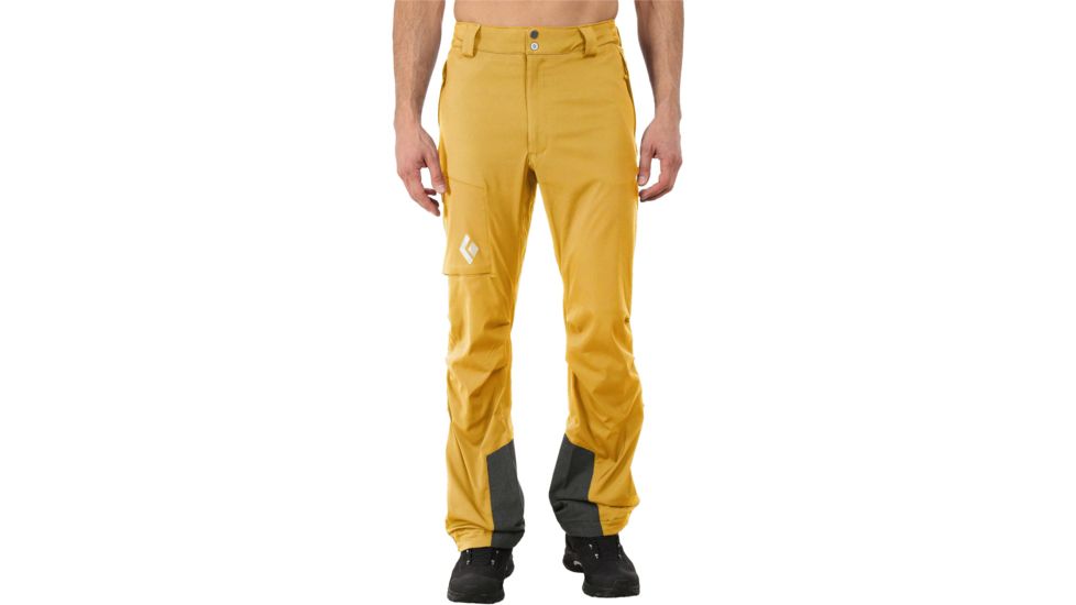 Black Diamond Dawn Patrol LT Touring Pants Shell - Mens, Ochre, Medium, APP40X710MED1