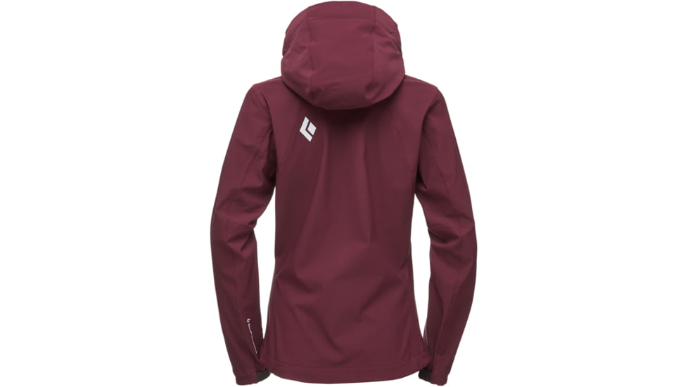 Black Diamond Dawn Patrol Shell Alpine Jackets - Womens, Bordeaux, Small, APD4OE602SML1