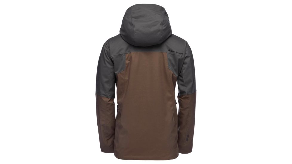 Black Diamond Deploy Wind Shell - Mens, Anthracite-Walnut, Small, AP7461809043SML1