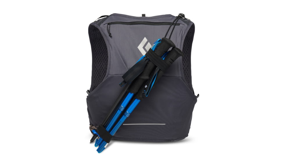 Black Diamond Distance 4 Hydration Vest Backpack, Carbon, Medium, BD6800300003MED1