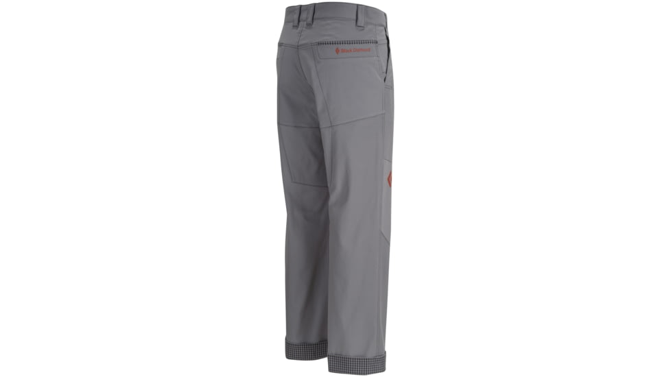 Black Diamond Dogma Climbing Pants - Mens, Nickel, 28, APWH851050281