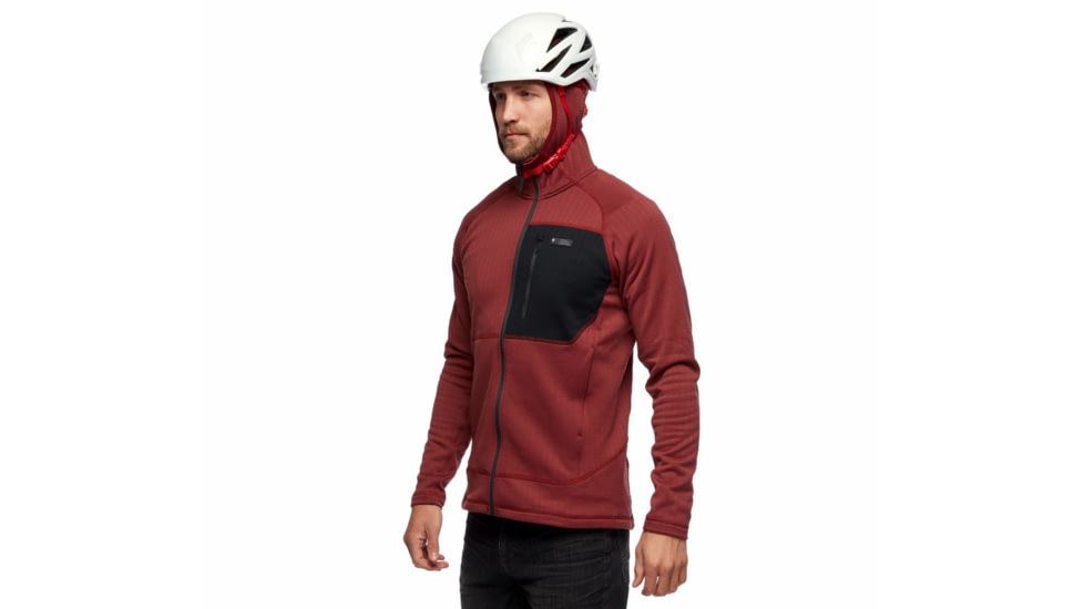Black Diamond Factor Hoody - Mens, Red Rock/Black, Medium, AP7440409178MED1