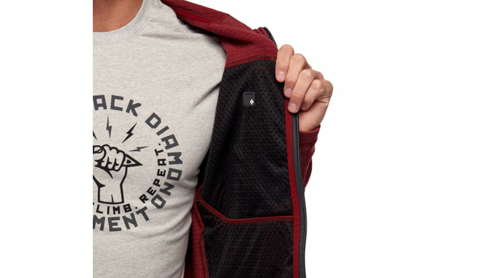 Black Diamond Factor Hoody - Mens, Red Rock/Black, Medium, AP7440409178MED1