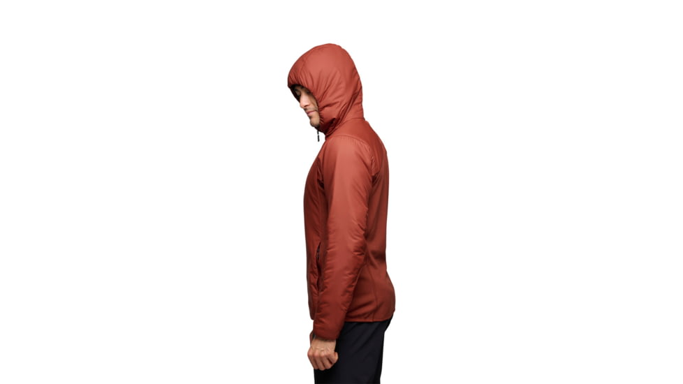 Black Diamond First Light Hybrid Hoody - Mens, Iron Red, Medium, AP7522656053MED1