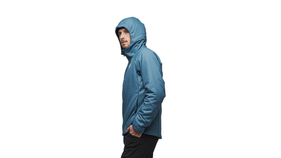 Black Diamond First Light Stretch Hoody - Mens, Creek Blue, Large, AP7522634064LRG1