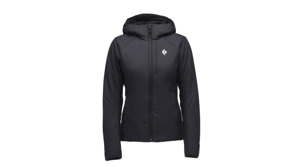 Black Diamond First Light Stretch Hoody - Womens, Black, Large, AP7522640002LRG1