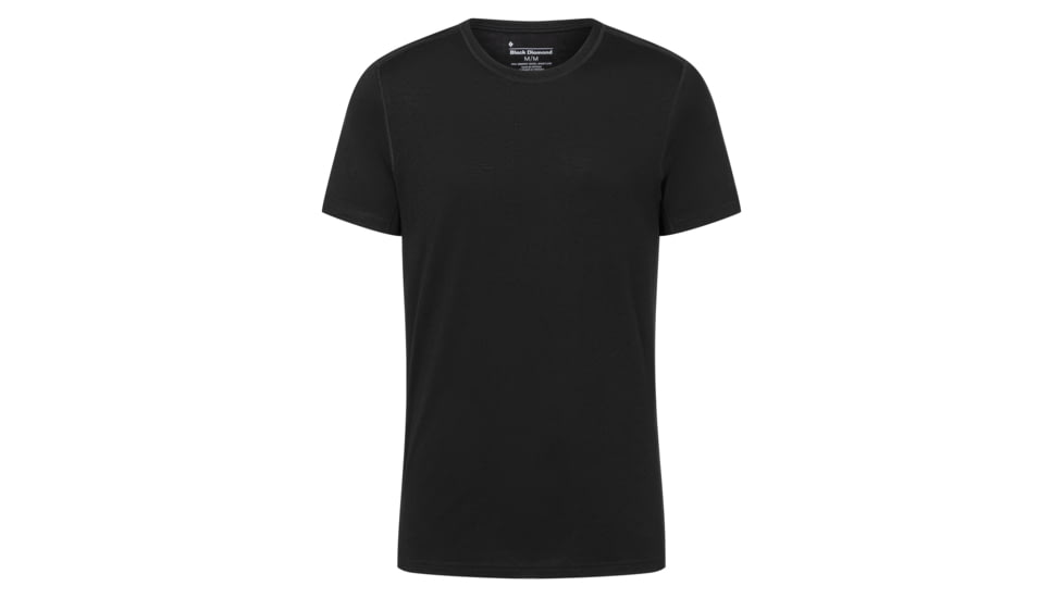 Black Diamond Flux Merino Shirt - Mens, Black, Medium, AP7520420002MED1