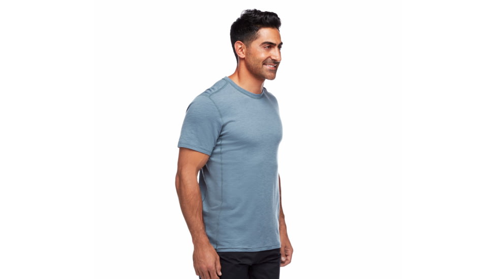 Black Diamond Flux Merino Shirt - Mens, Storm Blue, Medium, AP7520424030MED1