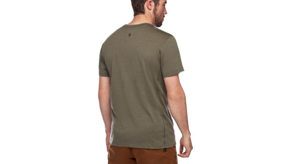 Black Diamond Flux Merino Shirt - Mens, Tundra, Large, AP7520423010LRG1