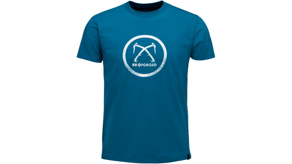 Black Diamond Forged T-Shirt - Mens, Small, Midnight, AP7300014017SML1