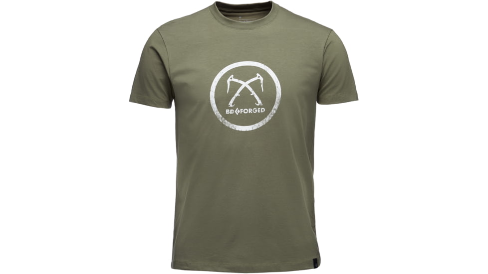 Black Diamond Forged T-Shirt - Mens, Small, Tundra, AP7300013010SML1