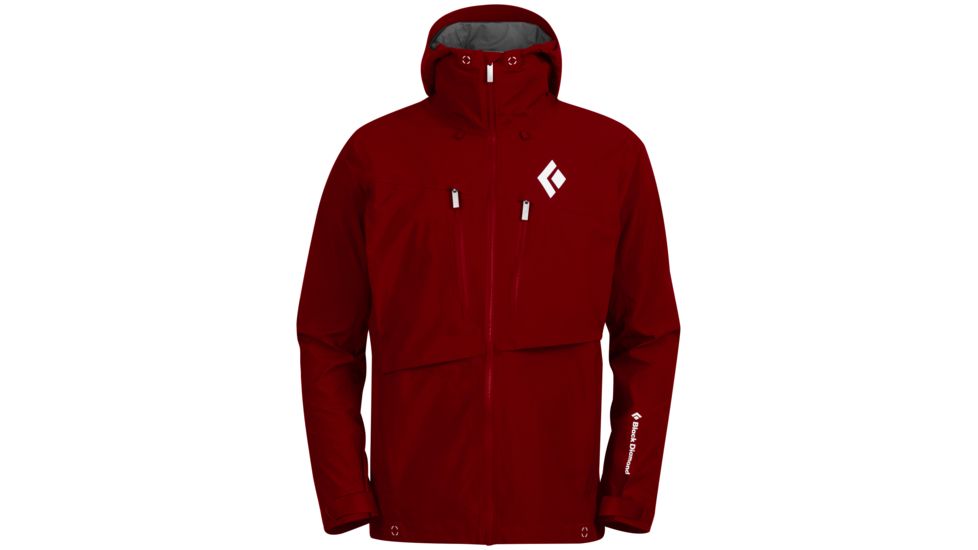 Black Diamond Front Point Shell - Mens-Deep Torch-Large