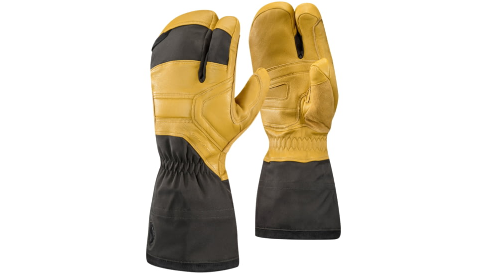 Black Diamond Guide Finger Gloves, Beeswax, Small, BD8010487025SML1