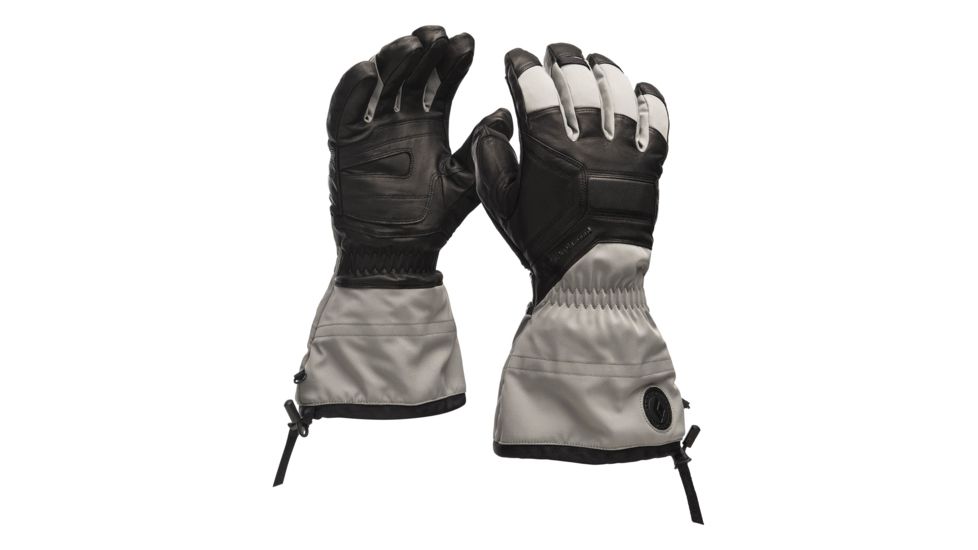 Black Diamond Guide Glove - Mens, Ash, Medium, BD8015161002MD-1
