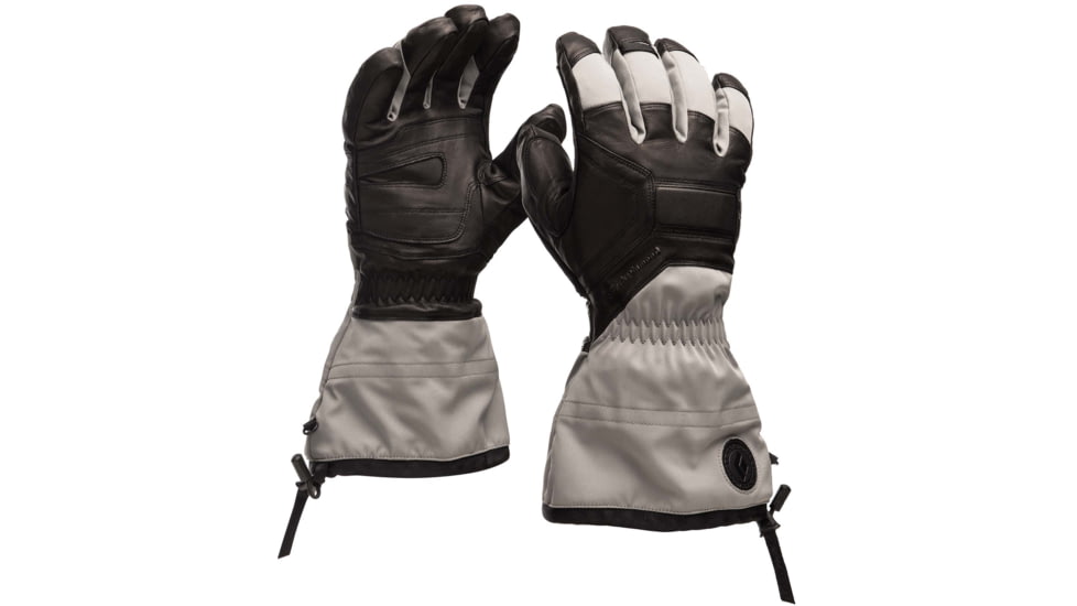Black Diamond Guide Gloves, Ash, Large, BD8015161002LG-1