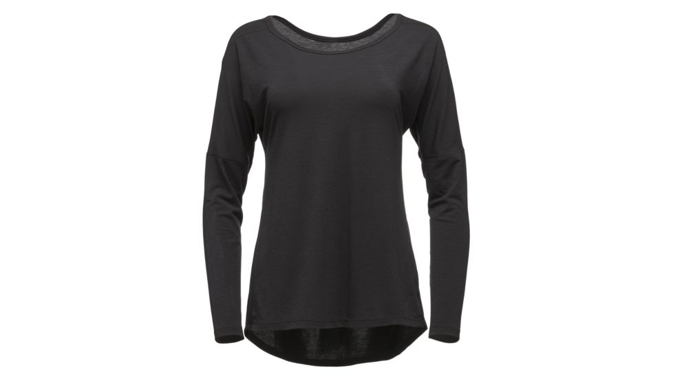 Black Diamond Gym Womens Pullover, Black, Small, APE7G9015SML1