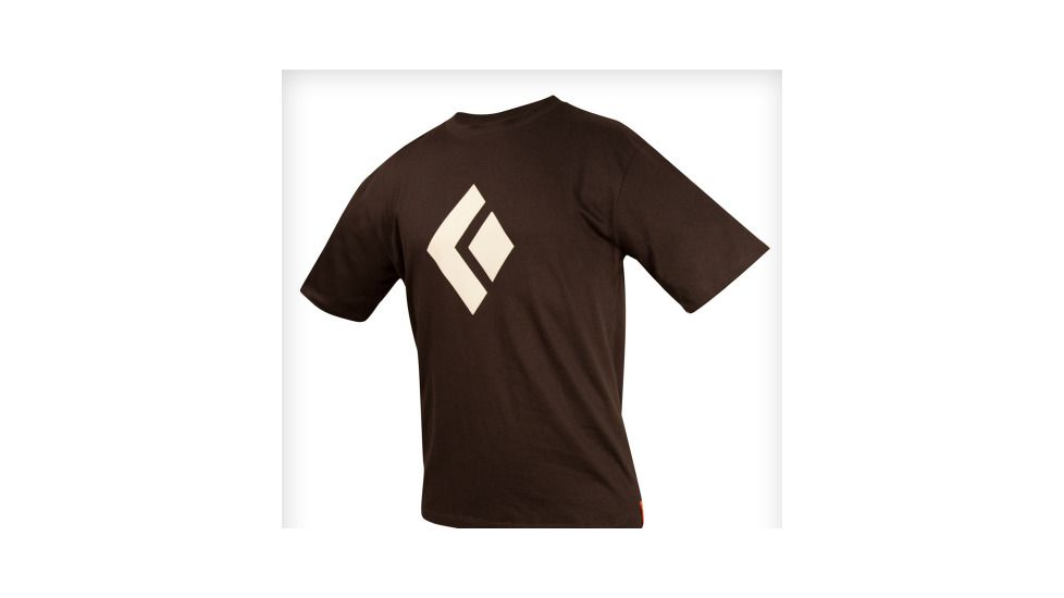 Black Diamond Icon T-Shirt - Men's-Aluminum-Medium