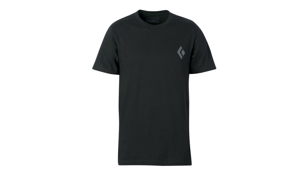 Black Diamond Icon Tee- Men's-Onyx-Small