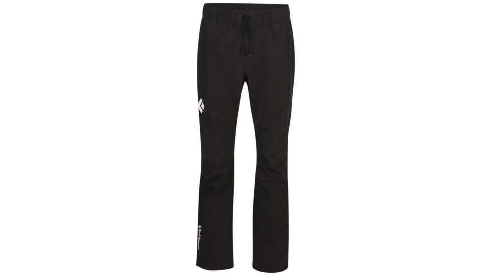 Black Diamond Liquid Point Pant - Men's-Black-Regular Inseam-X-Large