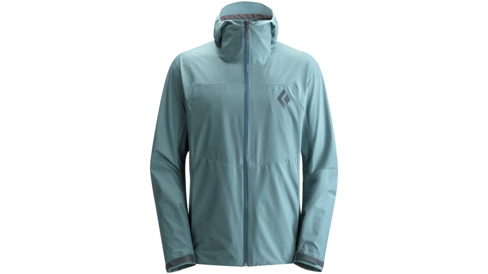Black Diamond Liquid Point Shell Jacket - Men's, Caspian, Medium, APK849453MED1