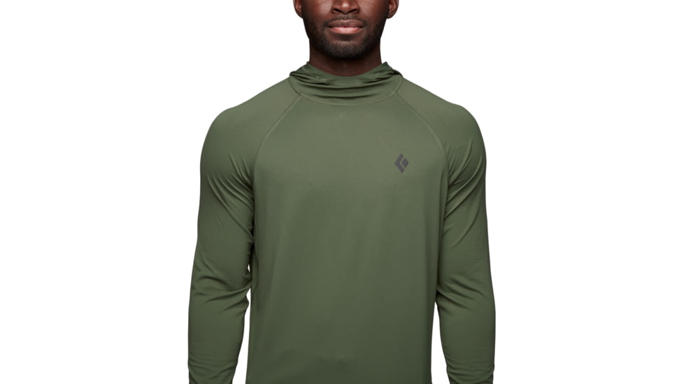 Black Diamond LS Alpenglow Hoody - Mens, Tundra, Extra Large, AP7520203010XLG1