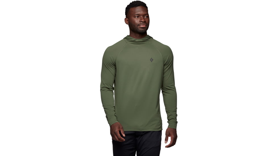 Black Diamond LS Alpenglow Hoody - Mens, Tundra, Extra Large, AP7520203010XLG1