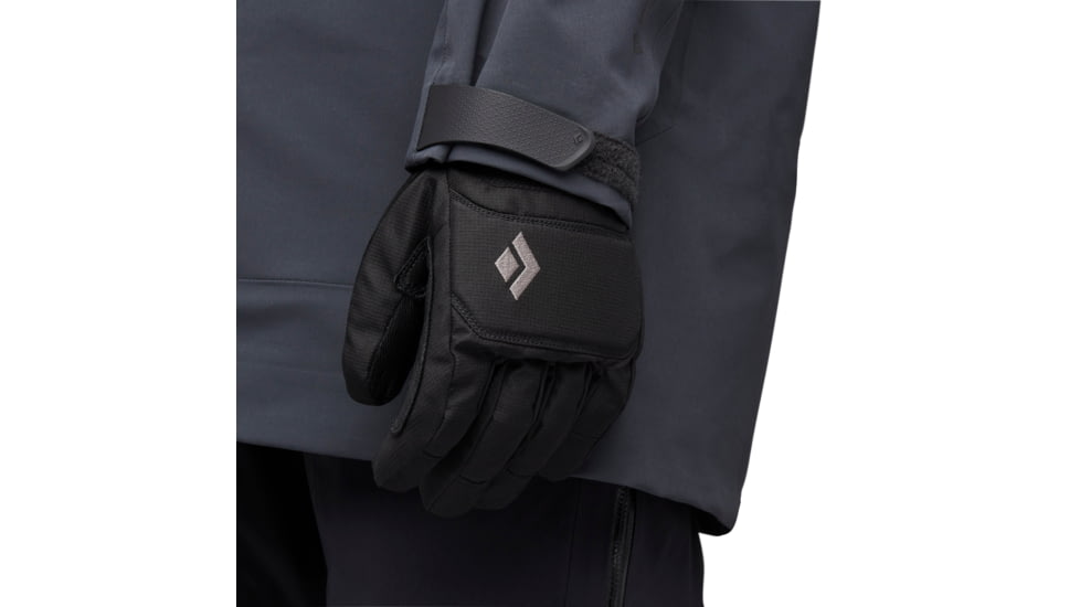 Black Diamond Mission Gloves, Black, Extra Small, BD8010590002XSM1
