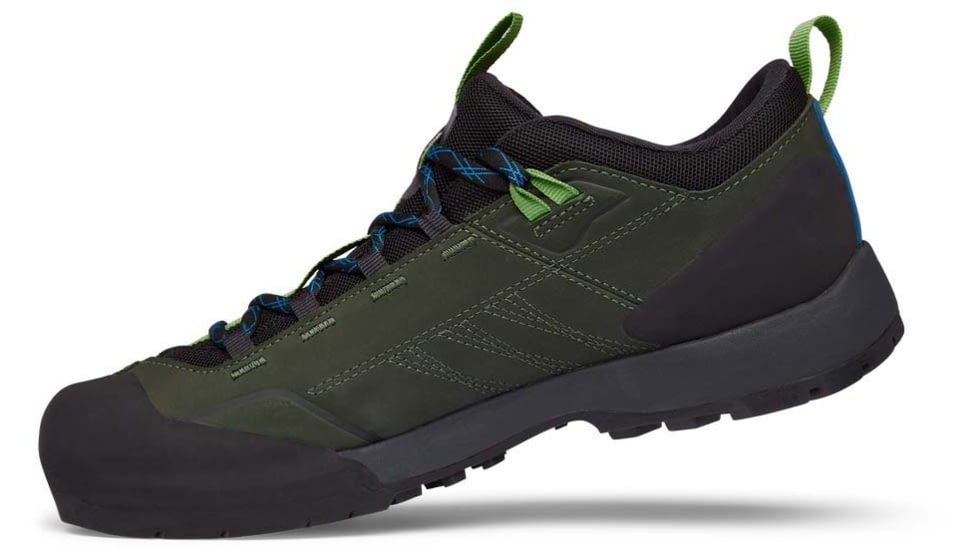 Black Diamond Mission Leather LW WP Approach Shoes - Mens, Cypress/Black, 9, BD58003291580901