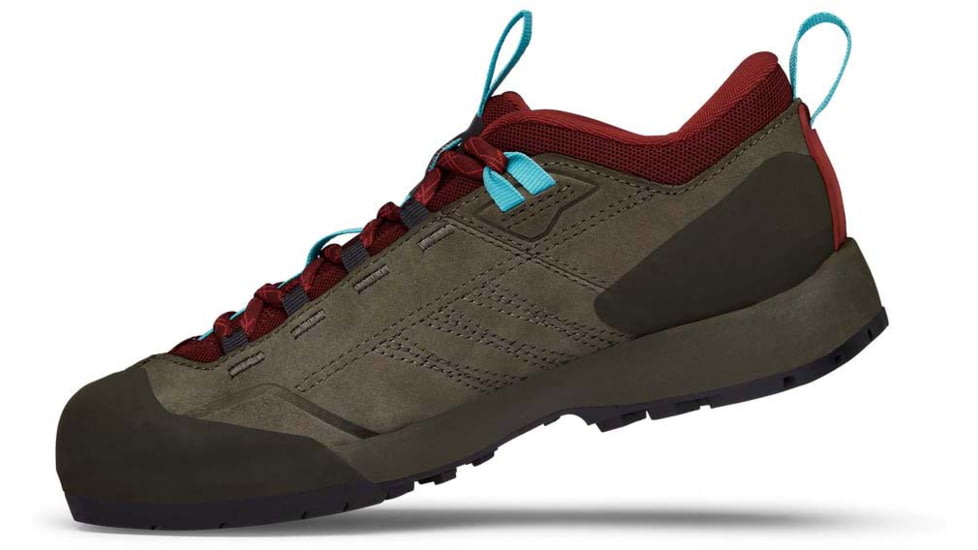 Black Diamond Mission Leather LW WP Approach Shoes - Womens, Malted/Grenadine, 6, BD58003394260601