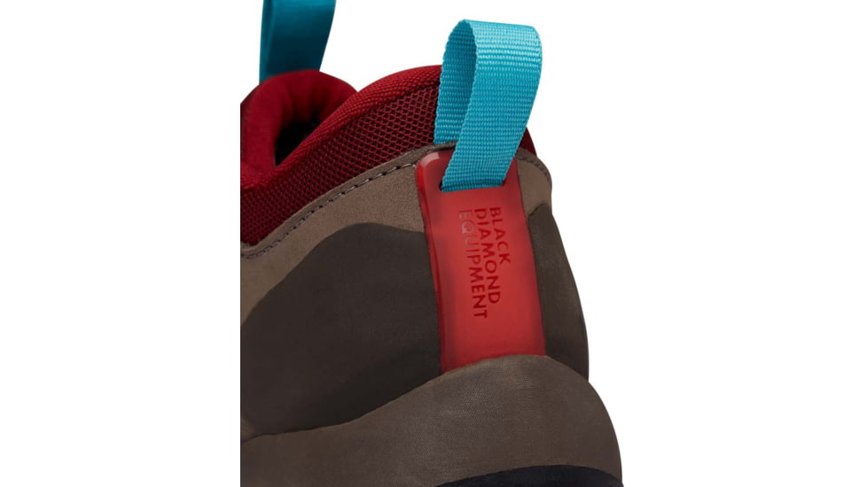 Black Diamond Mission Leather LW WP Approach Shoes - Womens, Malted/Grenadine, 6, BD58003394260601