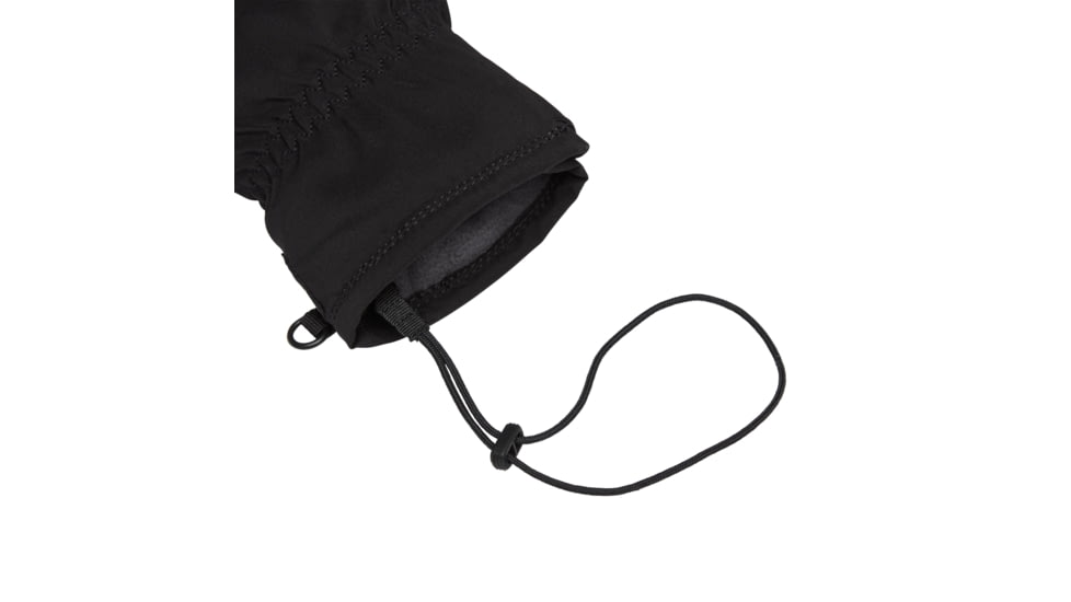 Black Diamond Mission MX Mitts, Black, Small, BD8010830002SML1