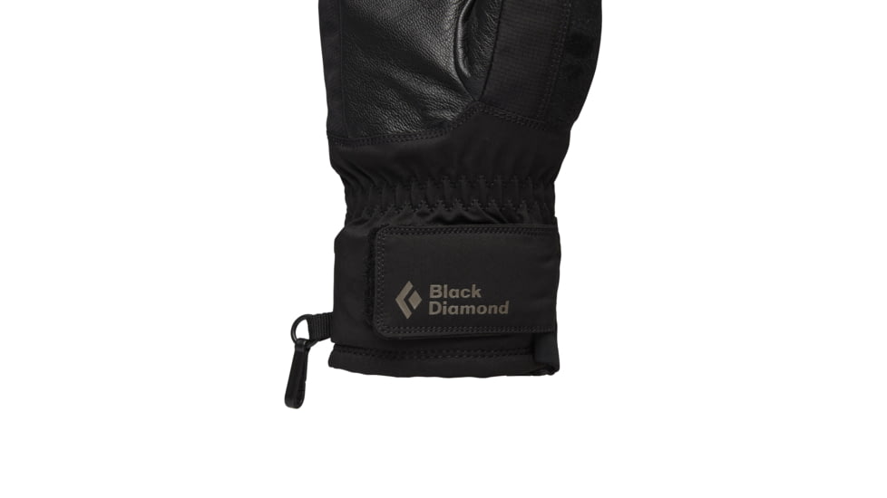 Black Diamond Mission MX Mitts, Black, Small, BD8010830002SML1