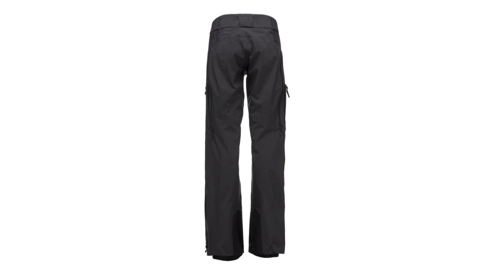 Black Diamond Mission Womens Ski Pants, Black, Large, APBK19015LRG1