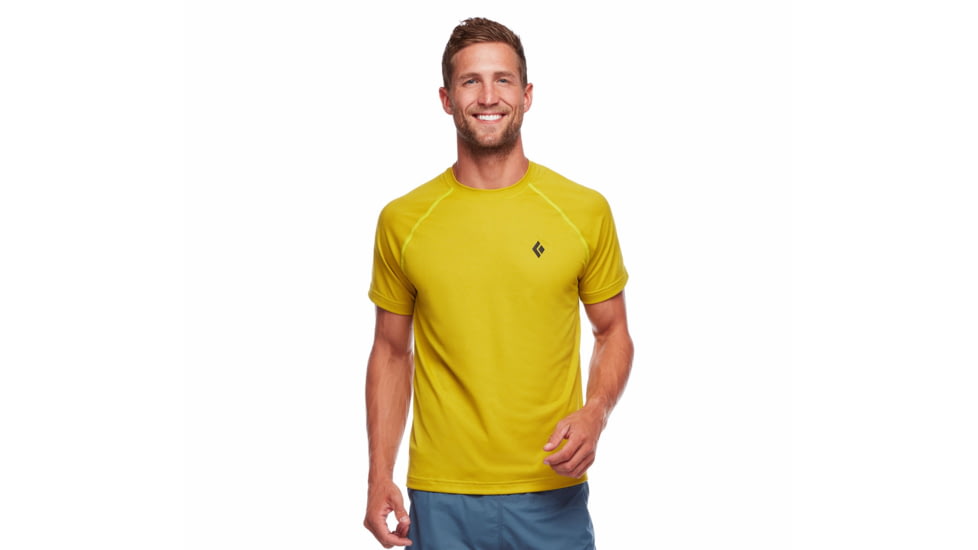 Black Diamond Motion Tee - Mens, Sulphur, Extra Large, AP7520407006XLG1