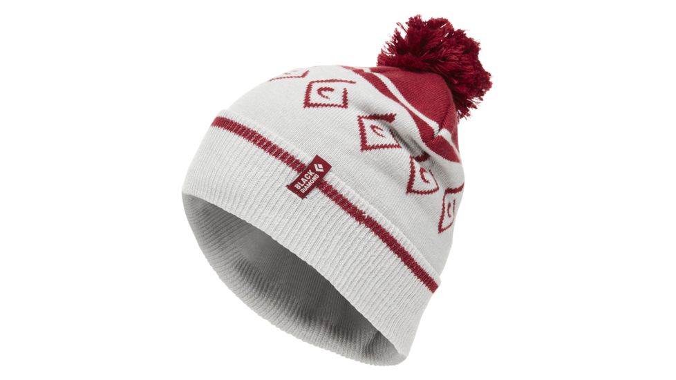 Black Diamond PoBeanie, Aluminum/Maroon, ALL, APT745113ALL1