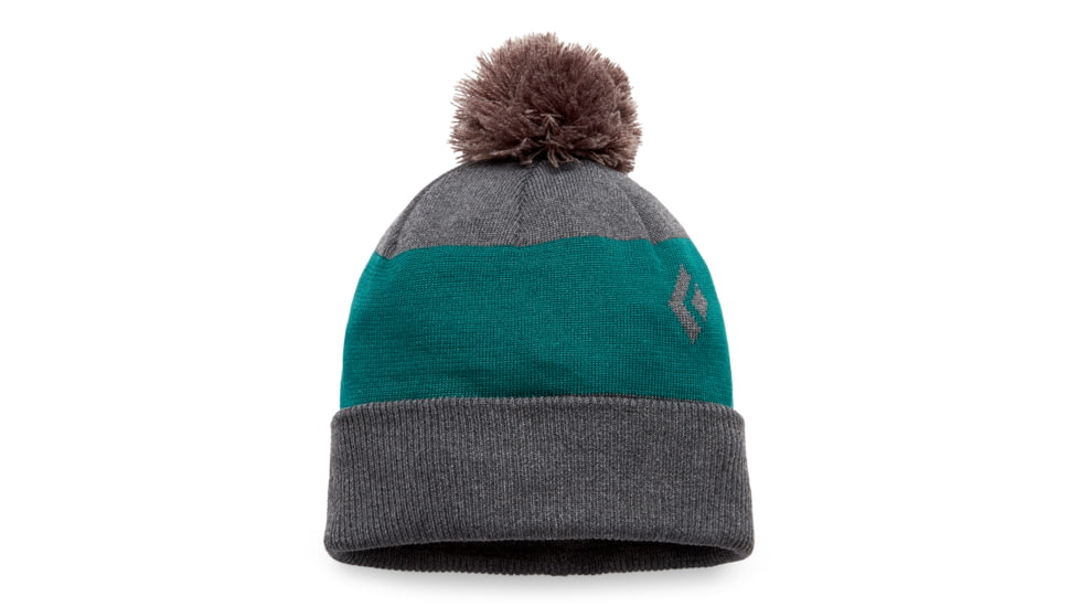 Black Diamond Pom Beanie, Carbon/Sea Pine, AP7210029211ALL1