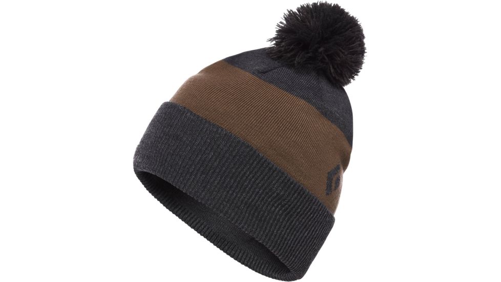 Black Diamond Pom Beanie - Unisex, Smoke-Walnut, All Sizes, AP7210029060ALL1