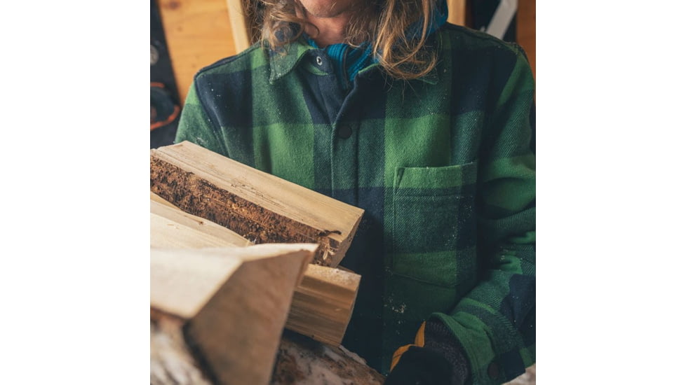 Black Diamond Project Lined Flannel - Men's, Iron Red/Black, Medium, AP7440659633MED1