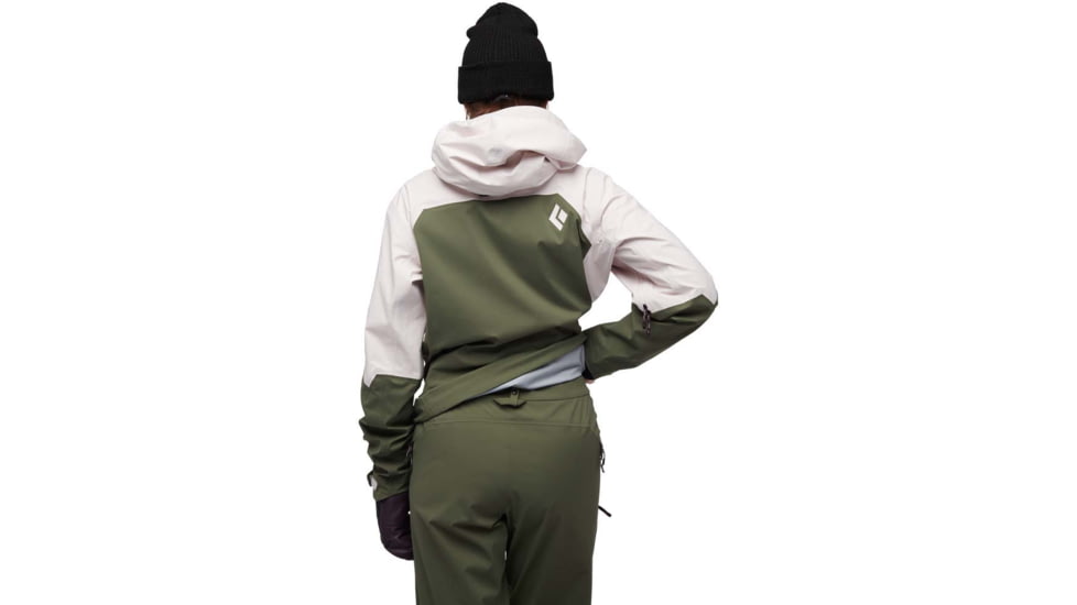 Black Diamond Recon LT Shell - Womens, Large, Ice Pink/Tundra, AP7450219399LRG1